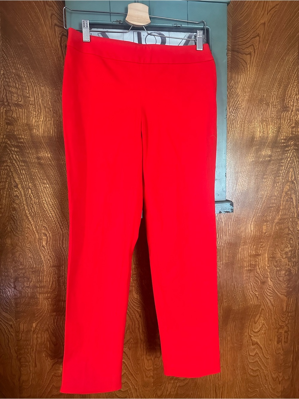 kate spade Bright Red Straight-Leg Pants